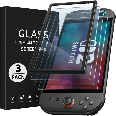 Защитное стекло для Nintendo Switch, 3 шт.