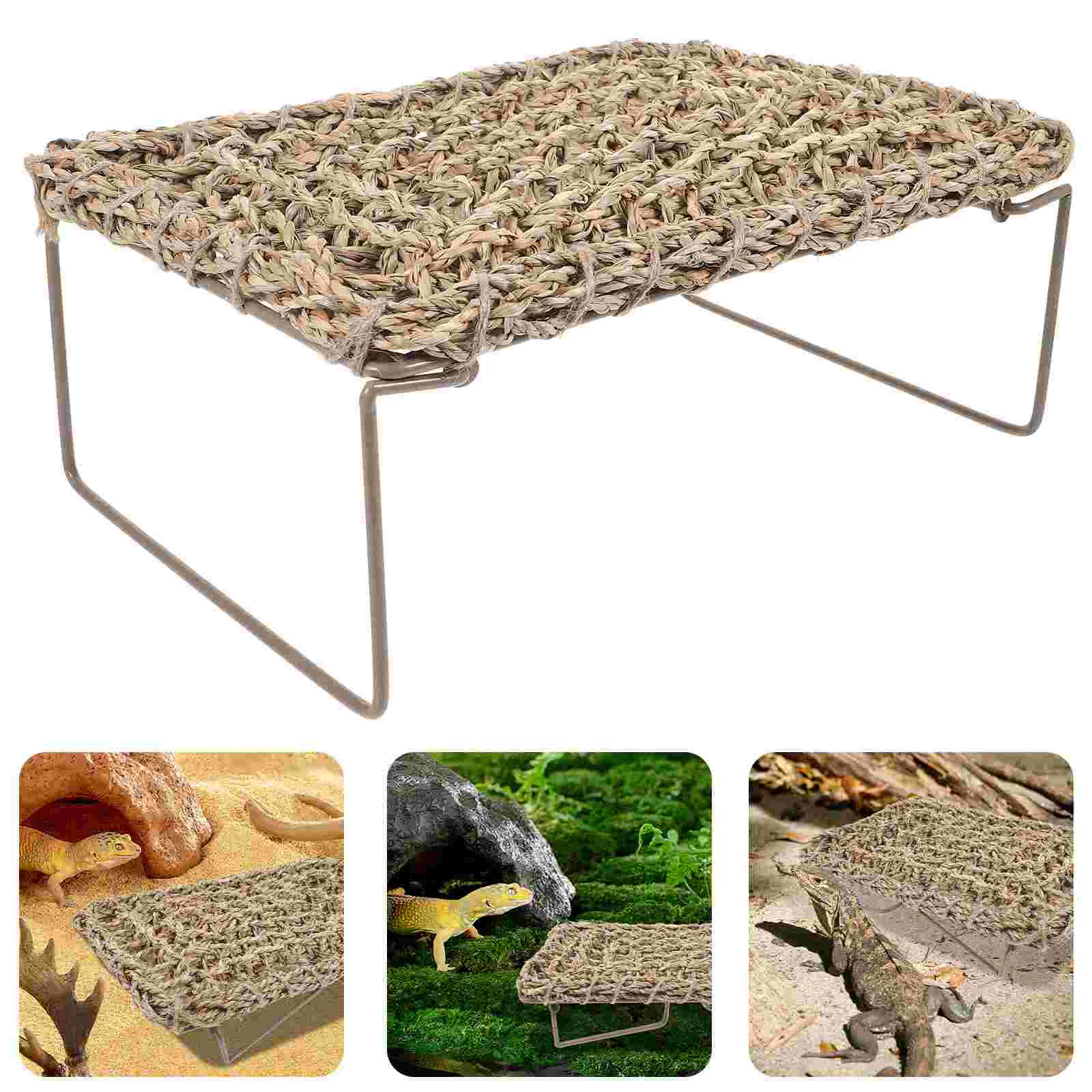 Гамак с бородатым драконом тканая кровать для ползания домашних животных