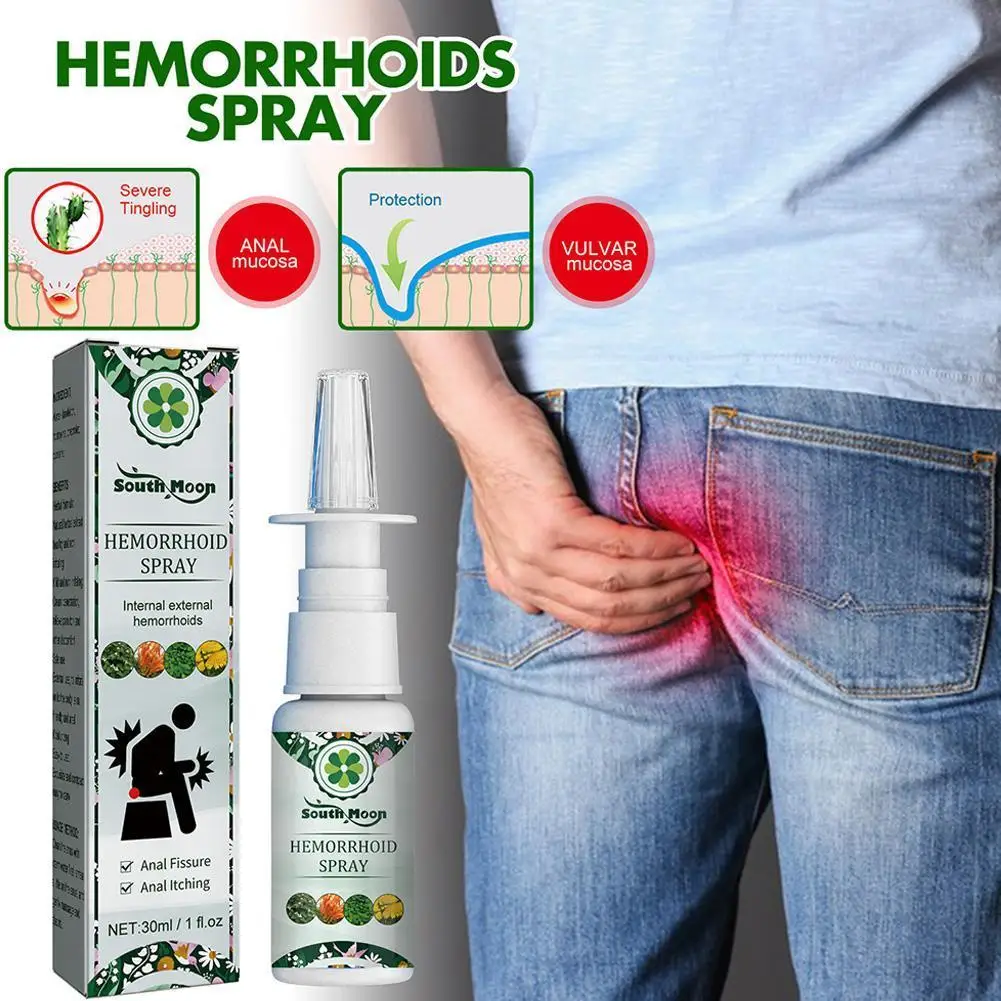 

Спрей травяной для лечения геморроя, 30 мл, J3P5