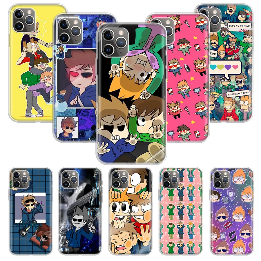 Силиконовый чехол для телефона iPhone 13 Pro Max 11 12 XR X XS 7 8 6 6S Plus SE 2020 Eddsworld Comics | Мобильные