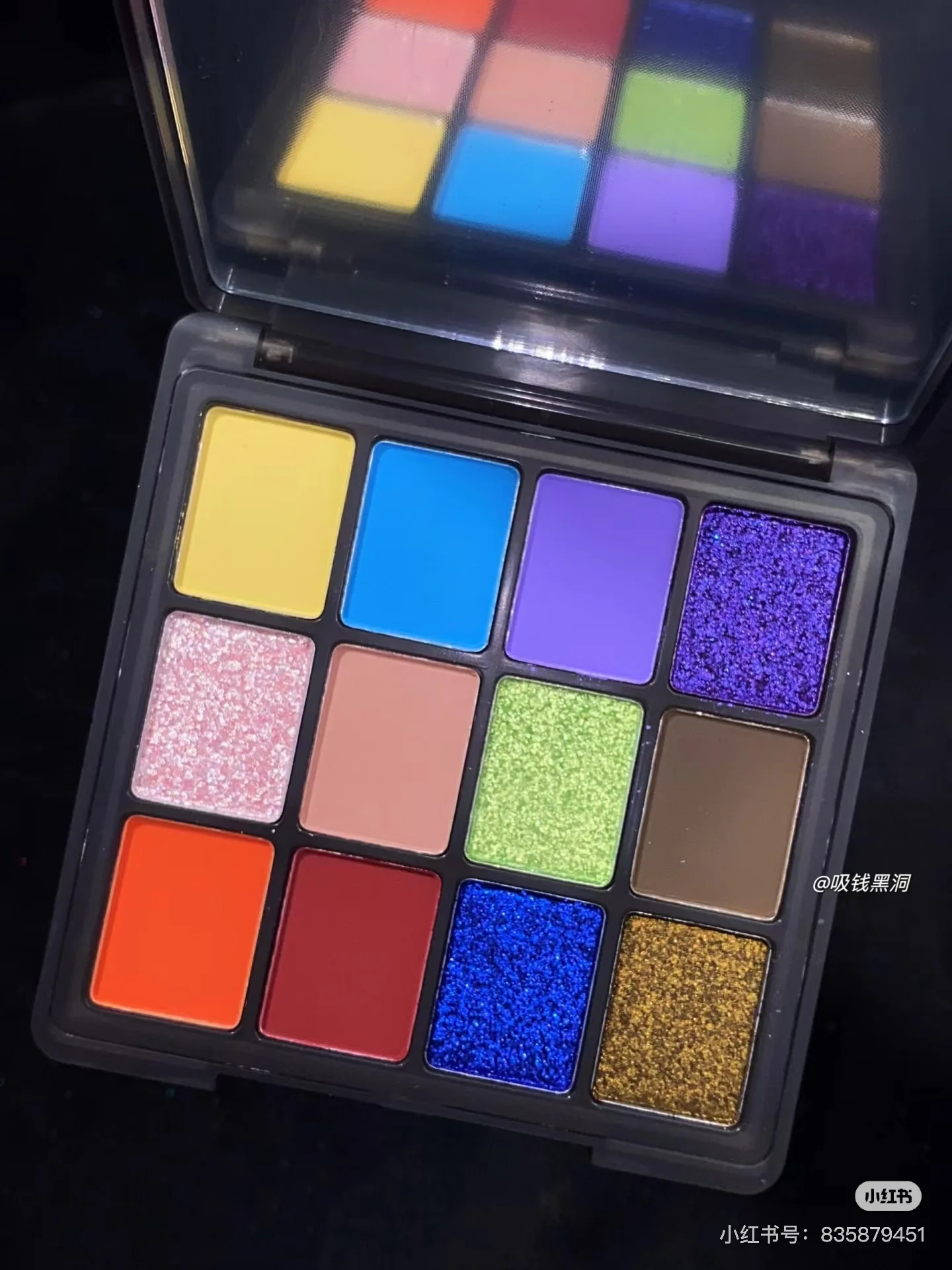 CHOIZ BEAUTY 12-цветные тени для век Platte Chameleon Glitter Matte Eye Shadow Makeup