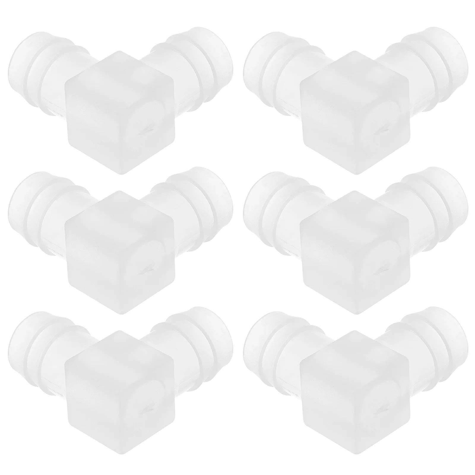 

6 Pcs Plastic Hose Fittings Hose Elbow Joint Connectors L-shaped Hose Fittings