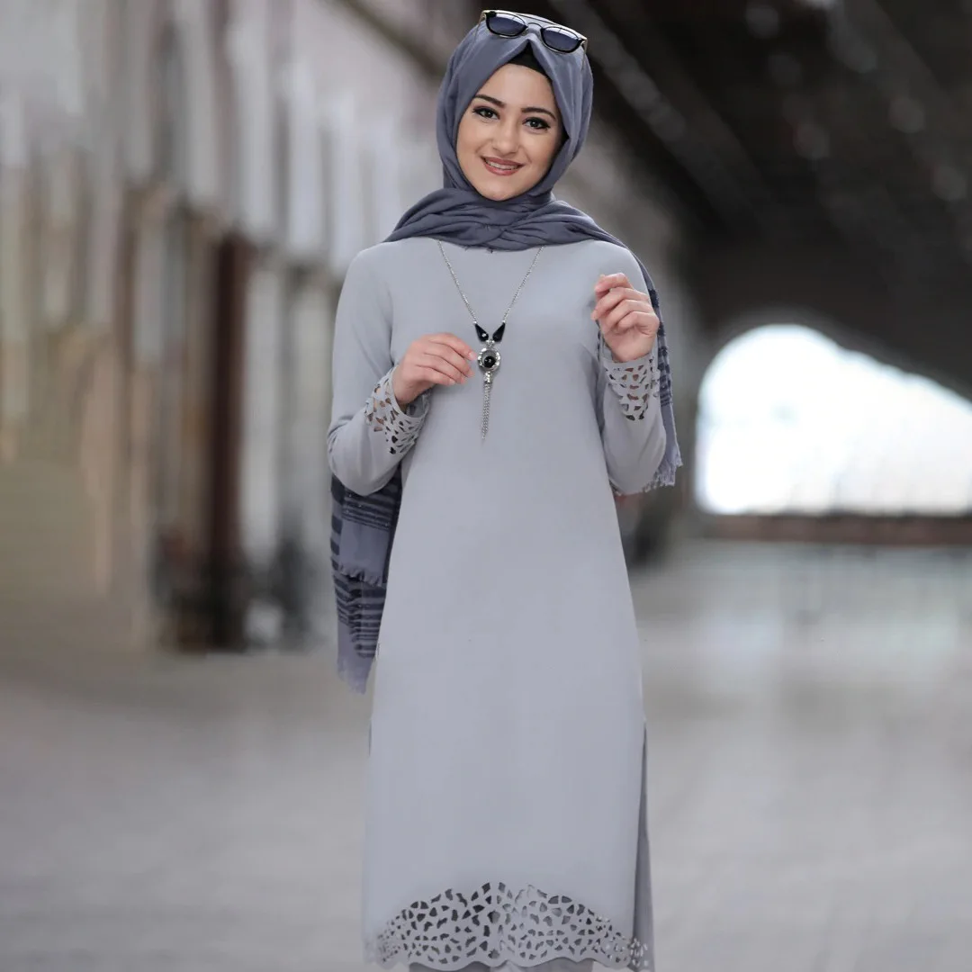 2 Piece Set Muslim Dress Abaya Women Elegant Caftan Marocain Abaya Dubai Kaftan Islam Robe Eid Mubarak Ramadan New Robe Dress