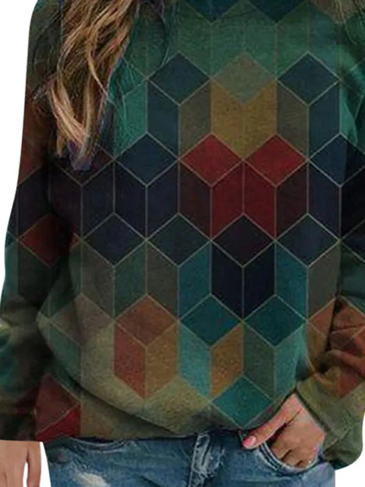 Женская Винтажная Футболка с принтом свободная повседневная футболка большого