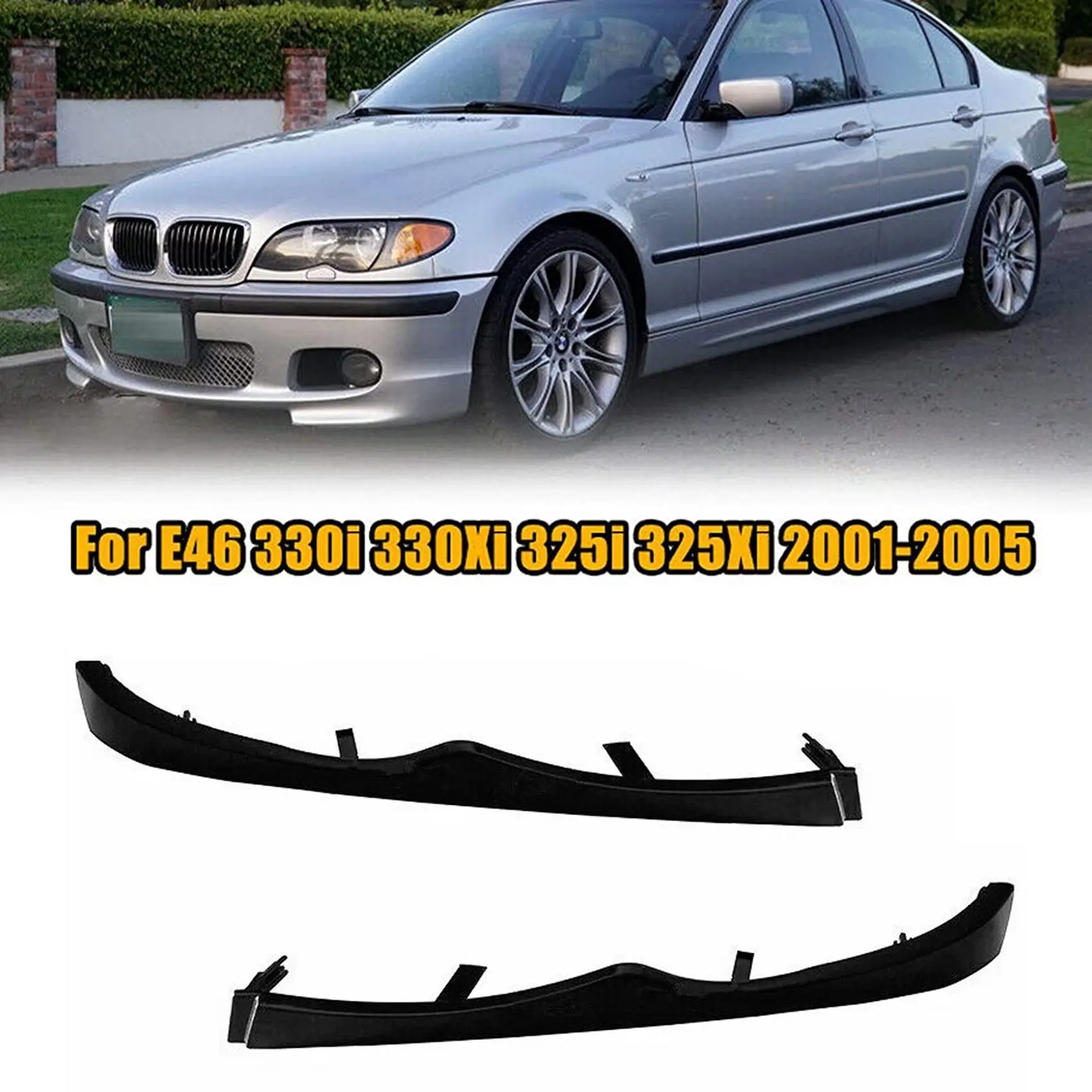 Передняя накладка на переднюю фару автомобиля для BMW E46 330I 330Xi 325I 325Xi 2001 - 2005 51137043409