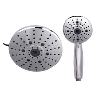 dokour overhead rain shower head set high pressure bathroom accessory modern water saving jet hydromassage luxury shower items