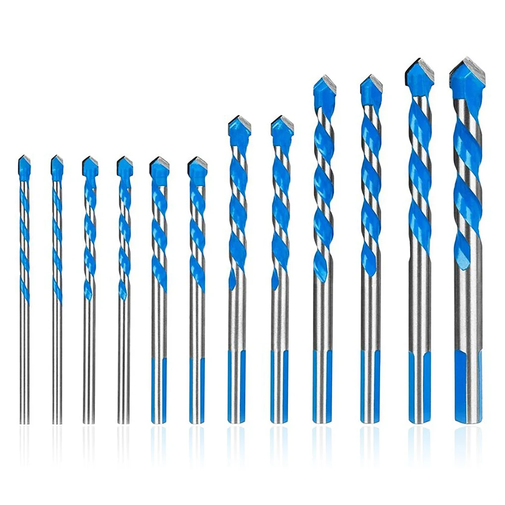 

Набор сверл стеклянных треугольных нескользящих, 6/7/12 шт.