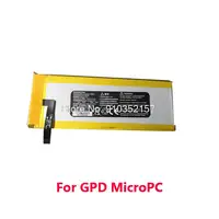 Мини батарея для GPD Pocket 2 624283-2S для GPD WIN2 6438132-2S 4900MAH для GPD MicroPC 4841105-2S 7,6 V