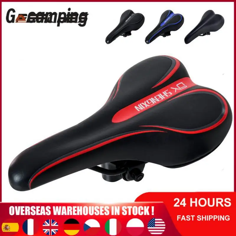 

Soft Bicycle Seat Cushion Comfortable Ergonomic Bicycle Saddle Multiple Colors Bike Seat Mountain Bike Saddle Elastic Thicken Pu