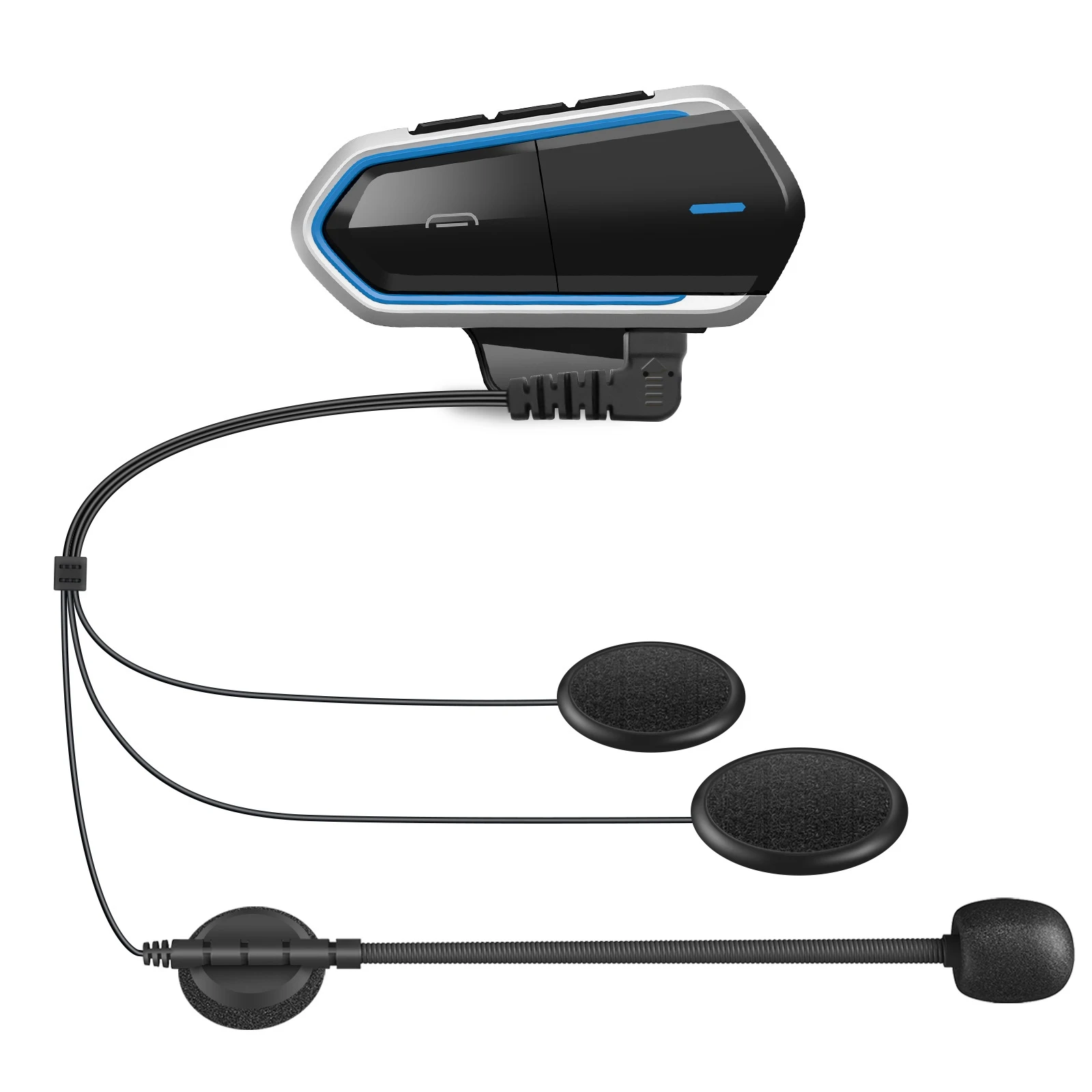 

B35C Motorcycle Helmet Headset BT 5.0 Wireless Hands-Free Call Riding Navigation Full Helmet Built-in Waterproof Headset