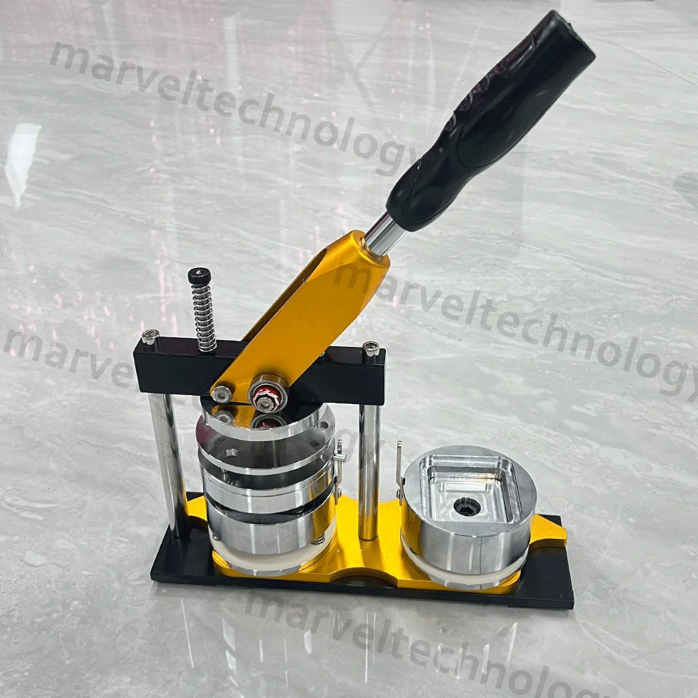 50*50 мм квадратный комплект машина для изготовления фотомагнитов пневматическая