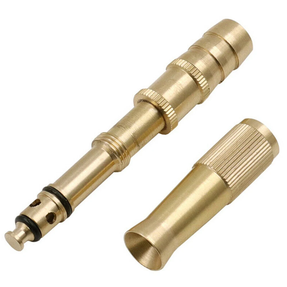 

1/4 High Pressure Washer Watering Nozzle Gun Adjustable Brass Car Wash Tool Household Garden Car Watering Nozzle Sprinkler Gun