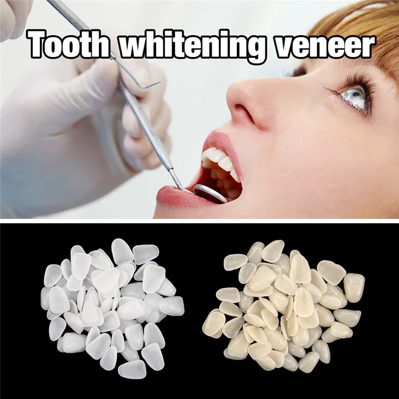 

1Pack Teeth Whitening Veneers Dental Utra-Thin ResinUpper Lower Anterior Composite Dentist Materials Teeth Confidence Smile