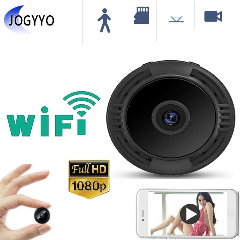 

Беспроводная миниатюрная IP-камера 1080P с Wi-Fi, P2P/AP, монитор наблюдения с ночным видением, видеокамера, аудио, видео рекордер, скрытая TF-карта