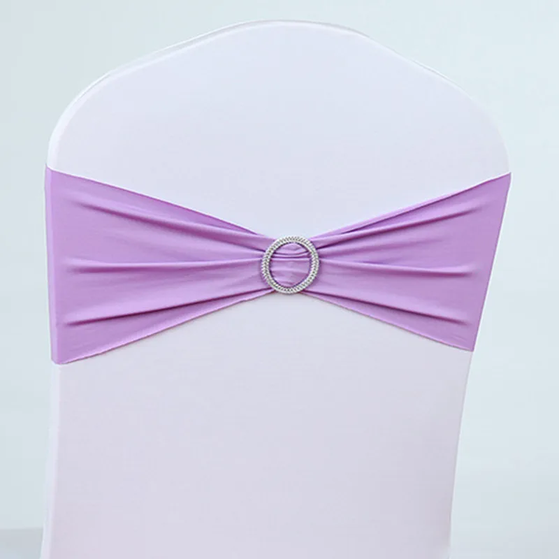 Knot Back Cover Sash Bow Elastic Band Buckle Decoration Prop