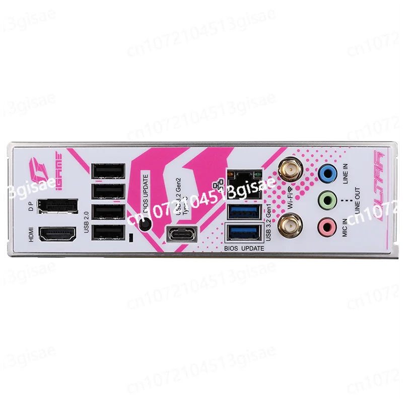 WiFi 6E Bluetooth 5.3 3*PCIe 4.0x4 M.2 SSD-слот Type-C Type-A Цветной Intel B760 IGame B760M ULTRA Z D5 V20 Realtek 2.5G Lan