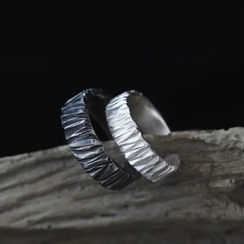 

Original design mountain no prism circle couple ring