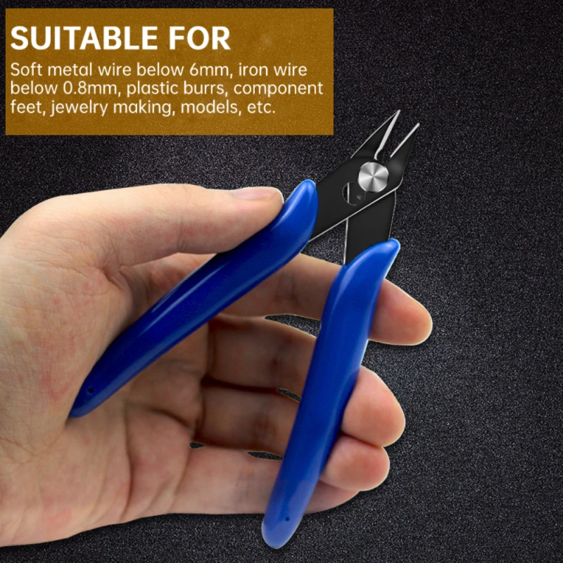 

Универсальные Плоскогубцы, 1 шт., многофункциональные резаки для электрических проводов, режущие боковые ножницы, смыв, нержавеющая сталь