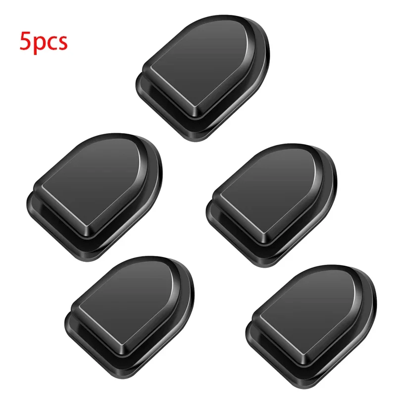 

5 шт. автомобильные крючки, внутренний держатель для хранения USB-кабеля, ключ для наушников, самоклеящийся настенный крючок для приборной панели, автоаксессуары