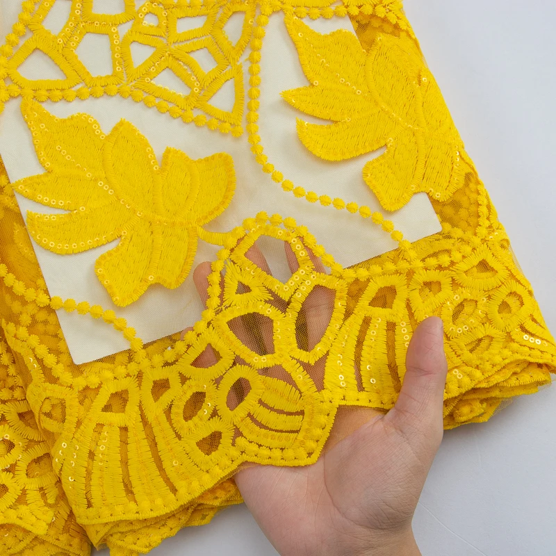 SJD Французская Кружевная Ткань