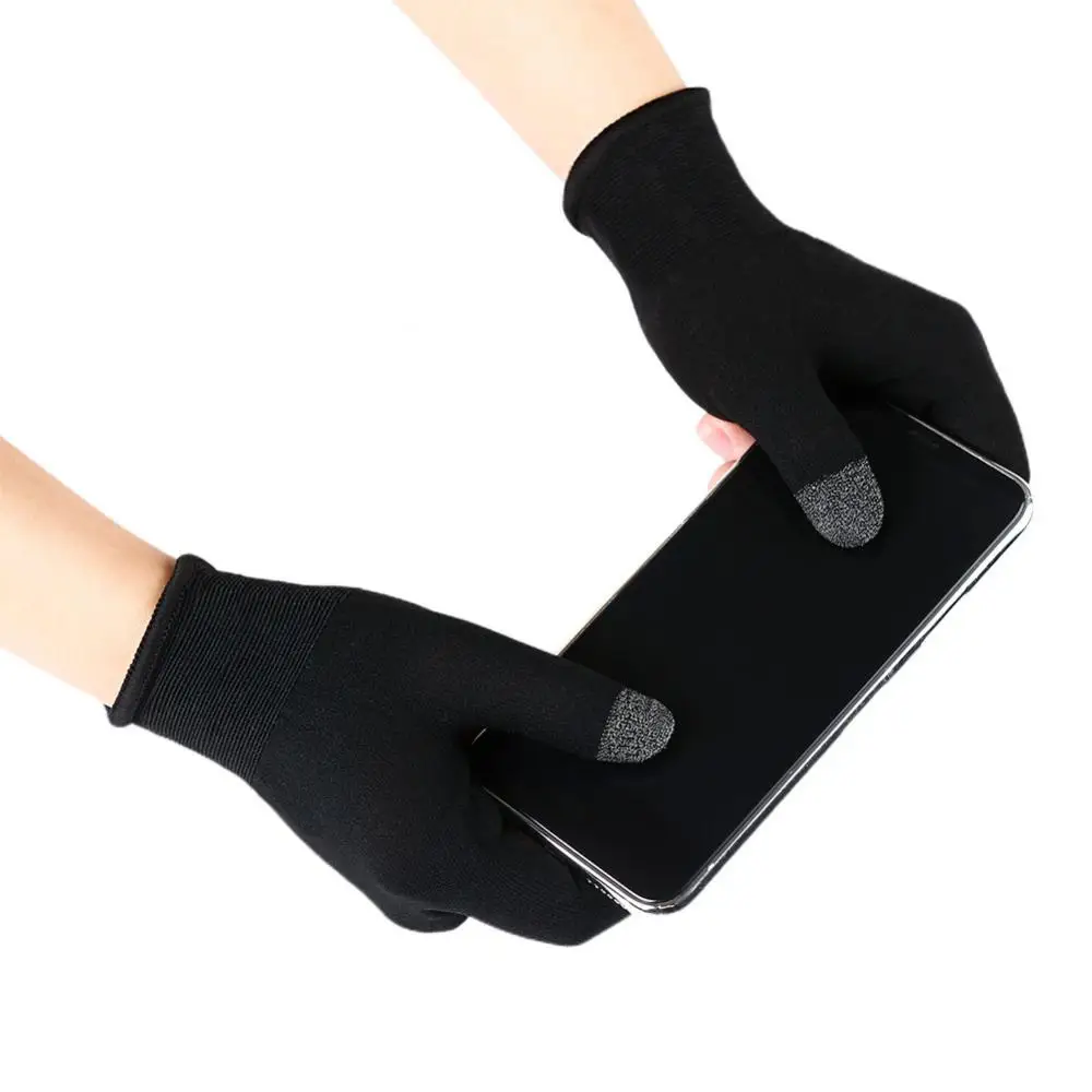 

1pair Finger Cover Game Controller For PUBG Sweat Proof Gaming Finger Thumb Sleeve High Sensitivity Finger Gloves Finger Cot