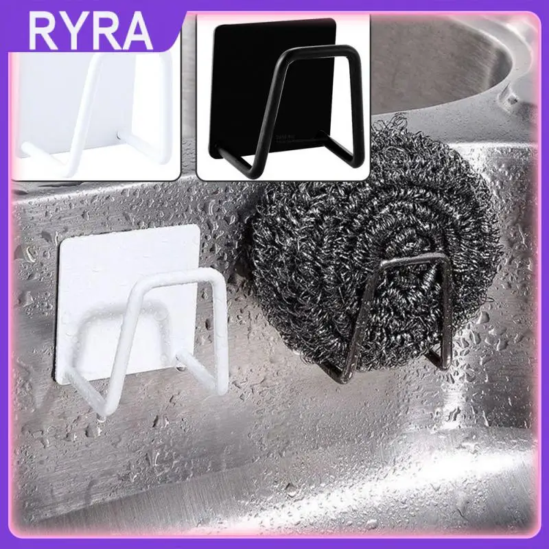 

Съемная полка для смесителя, полки для ложек из нержавеющей стали, держатель для раковины, без сверления, полка для хранения слива, для кухон...