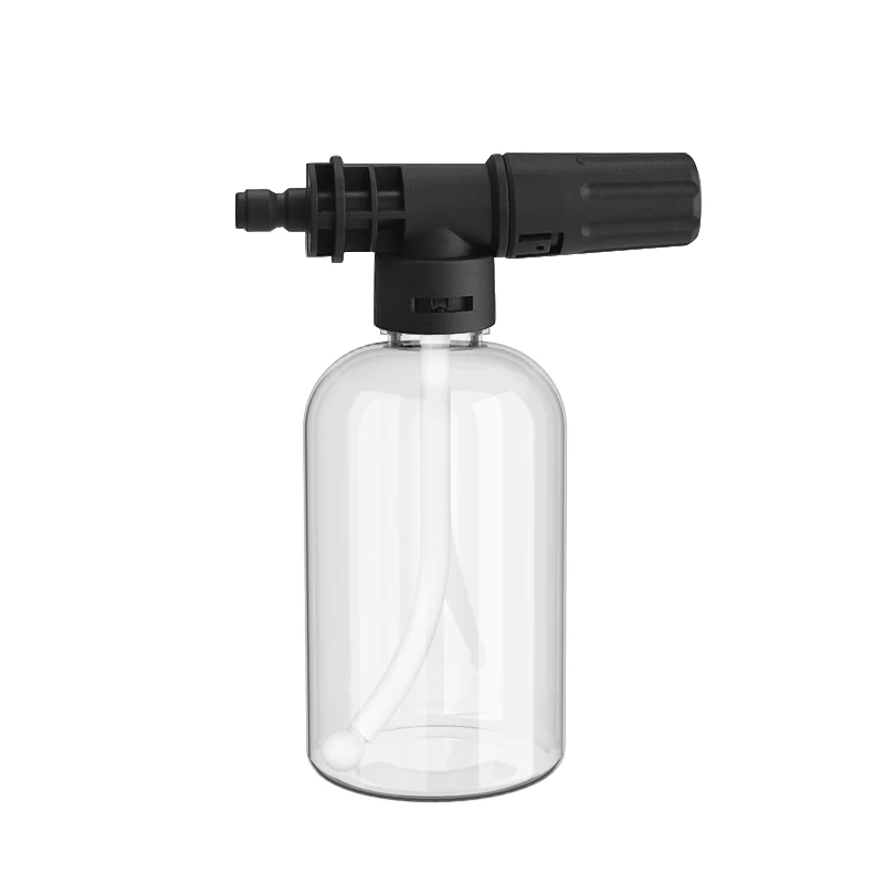 

пеногенератор для мойки мойки высокого давления снежная пена Аксессуары для автомойки, пенораспылитель для водяного пистолета высокого давления, портативная пенораспылитель для стиральной машины с быстрым разъемом 1/4