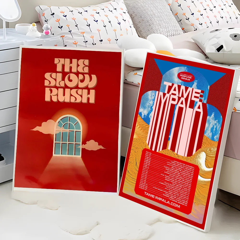 T-Tame I-Impala классические винтажные постеры белая бумага принты плакаты