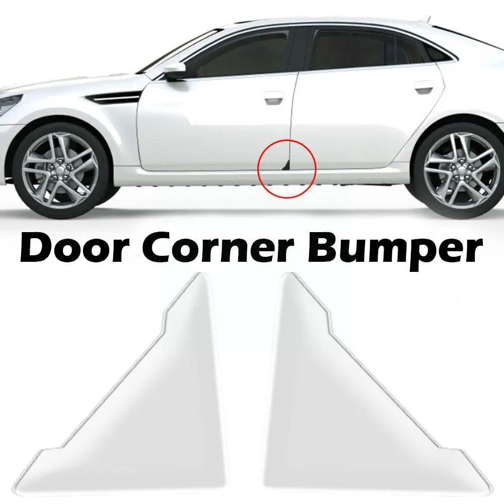 

Universal Car Door Corner Anti-collision Covers Transparent Cover Anti-scratch Stickers Silicone Protector Door R7t0