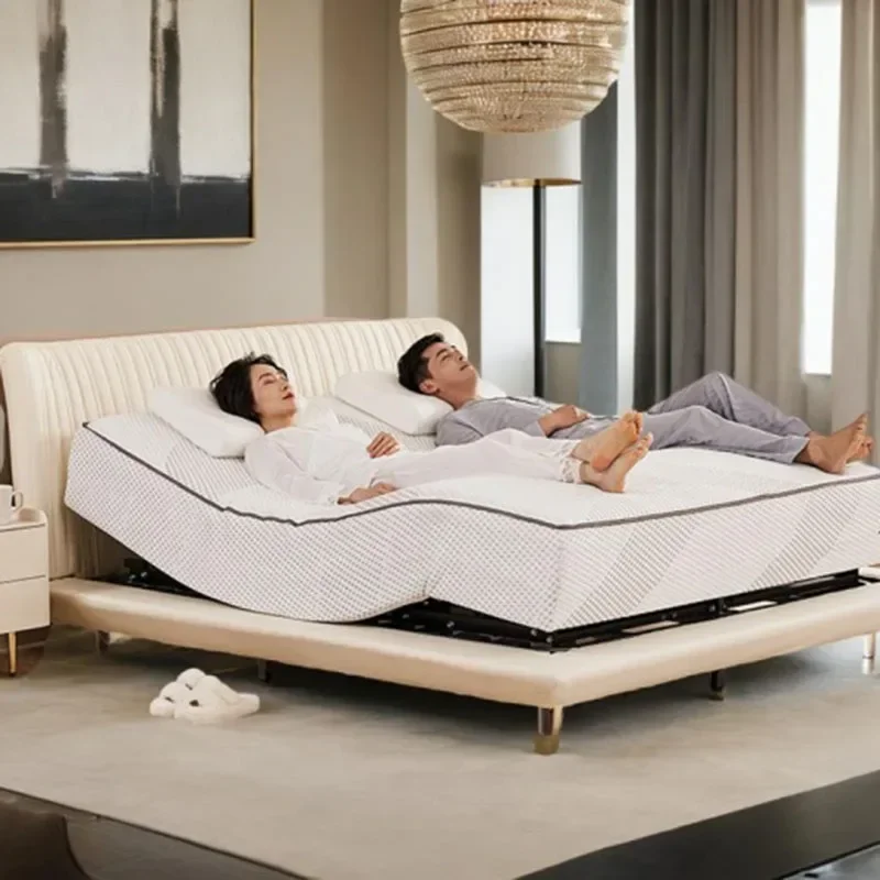 Электрическая мебель для спальни Королевский размер рамы легкие гнущиеся