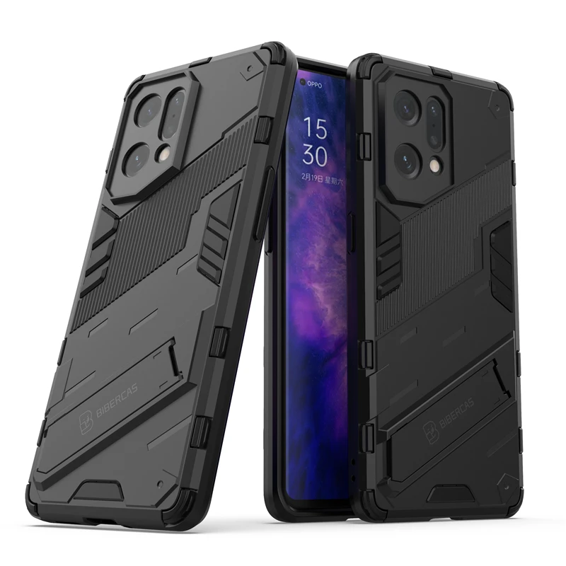 

Phone Holder Case For Oppo Find X5 Case Bumper Armor Full Cover For Oppo Find X5 Case For Oppo Find X5 FindX5 Pro X5 Lite X3Neo