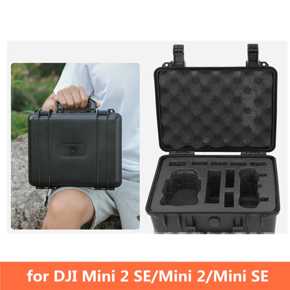 

Водонепроницаемая Переносная коробка, искусственная мощность, портативный безопасный костюм, аксессуары для дрона DJI Mini 2 SE/Mini 2/SE