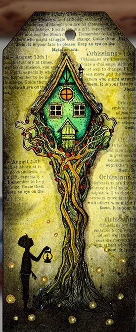 There Is A House In The Tree 20224 новые марки ремесленное тиснение шаблон для изготовления