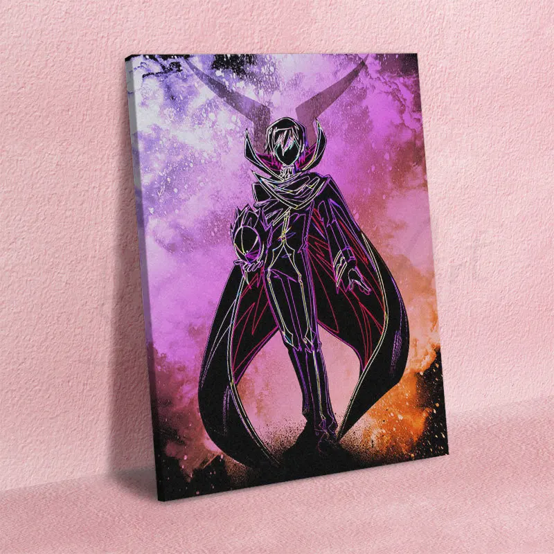 

Canvas Wall Art Printed Code Geass Pictures Poster Paintings Home Decoration Classical Animation Modular Living Room No Frame