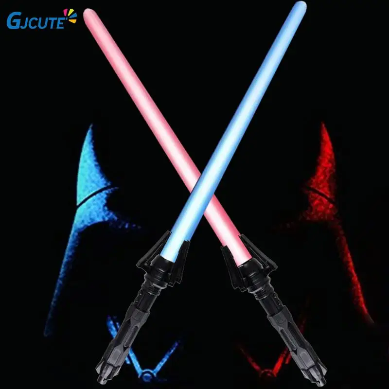 

80cm RGB Lightsaber Laser Sword Toys Light Saber 7 Colors Change Kids Soundfonts Force FX FOC Blaster Toys Jedi Laser Sword Gift