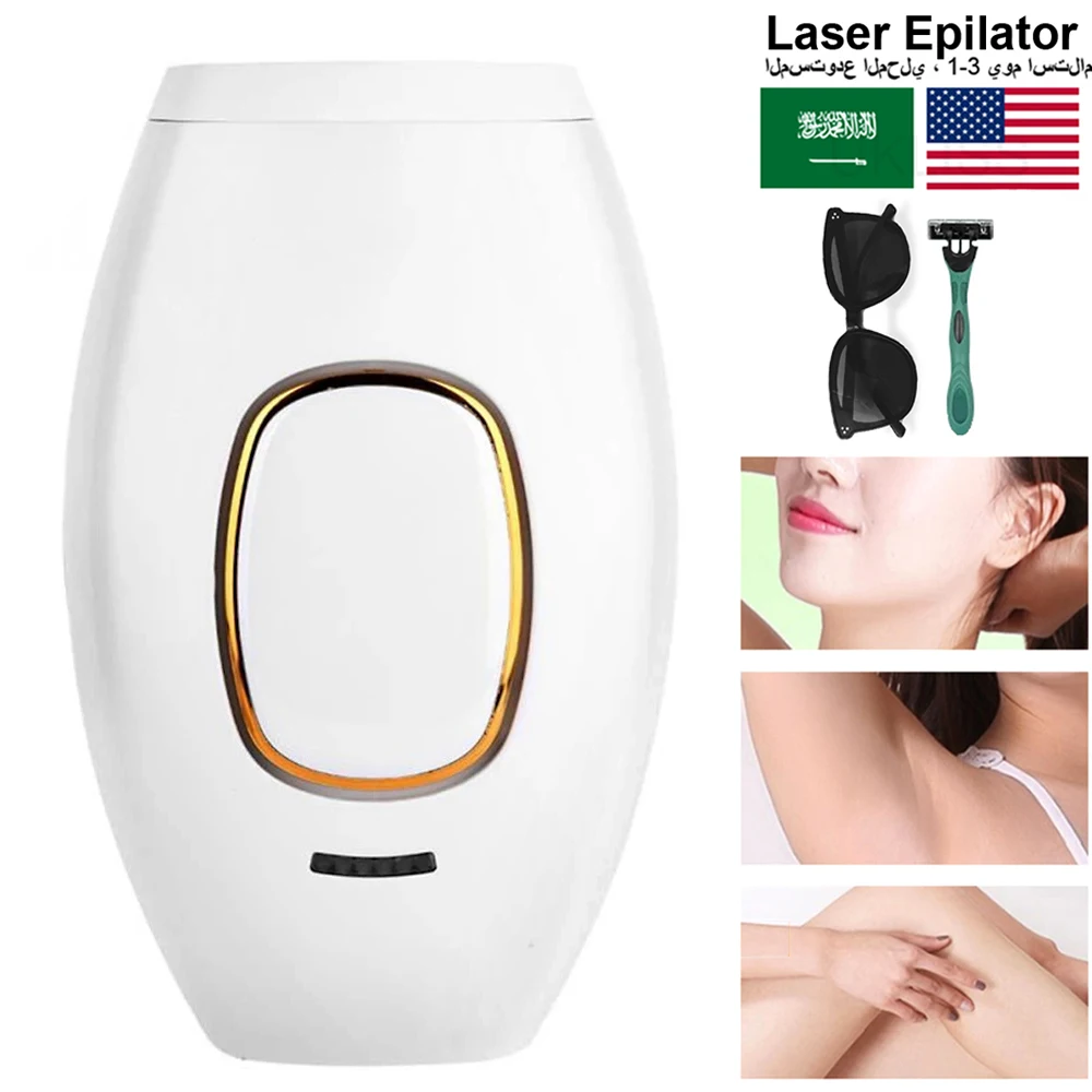 Electric Epilator For Women's Shaver Permanent IPL Hair Removal 600000 Flash Hair Removal Photoepilator Painless Home Use Device