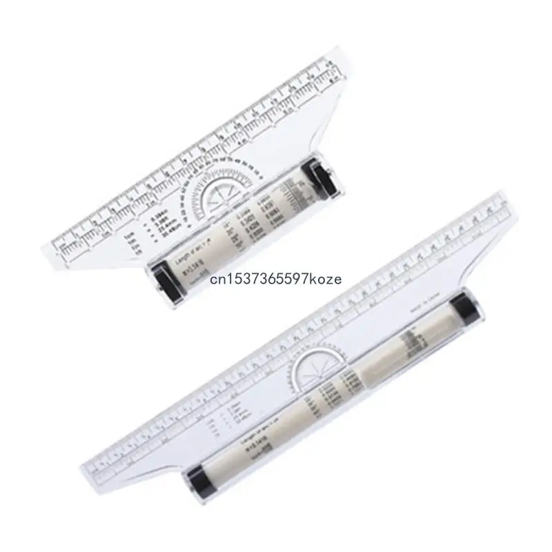 

Drawing Tool Roll Draw Ruler Metric Ruler Clear Parallel Rolling Angles Rulers