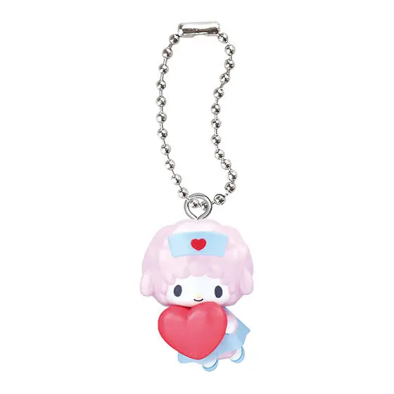 Фото BANDAI Sanrio Фигурки Модель Китти Куроми Любовь Медсестра Стиль Gashapon Ball Брелок Орнамент Украшения Официальный Подлинный №2