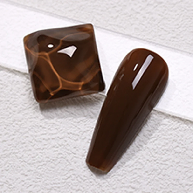 

4 Colors Nail Gel Polish 8ml Coffee Chocolate Soak Off Uv Led Long Lasting Varnish Gel Nail Art Polish Gel for Manicure Supplies