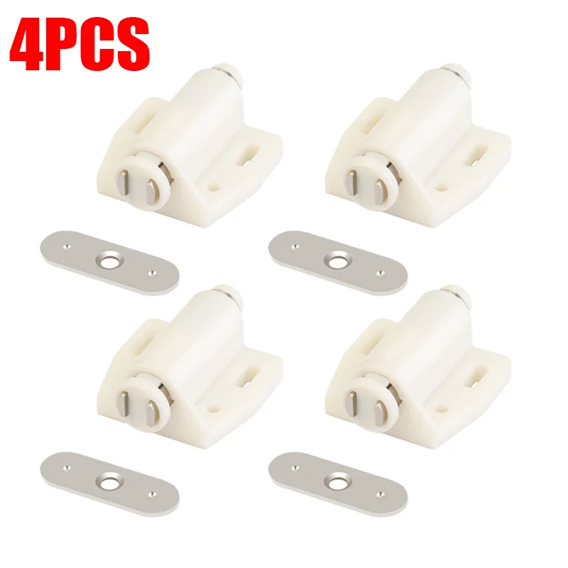 

4/8 шт., одинарные магнитные защелки для шкафа, невидимые для домашней мебели, дверной стопор для шкафа, доводчик, фурнитура, аксессуары