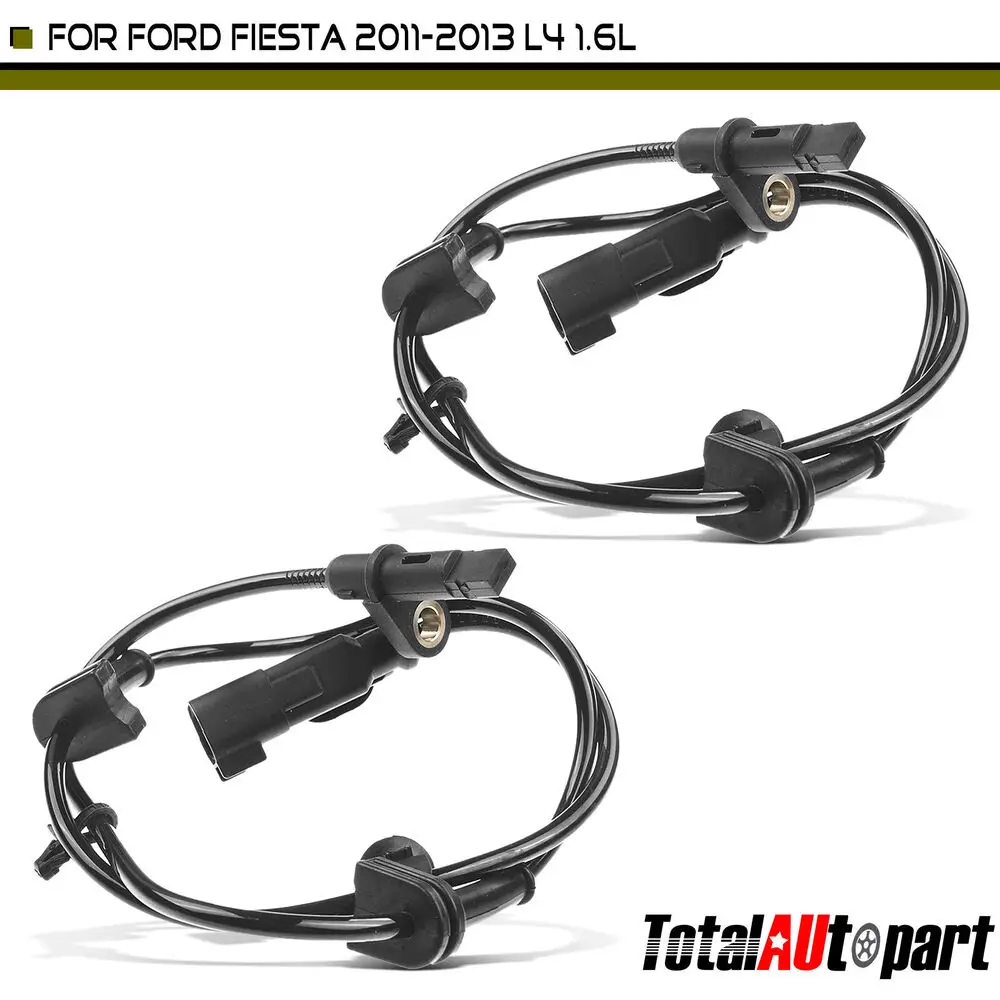 

Датчик скорости колес из АБС-пластика, 2 шт., с 2 штырьками для Ford Fiesta 2011, 2012, 2013, л, передний
