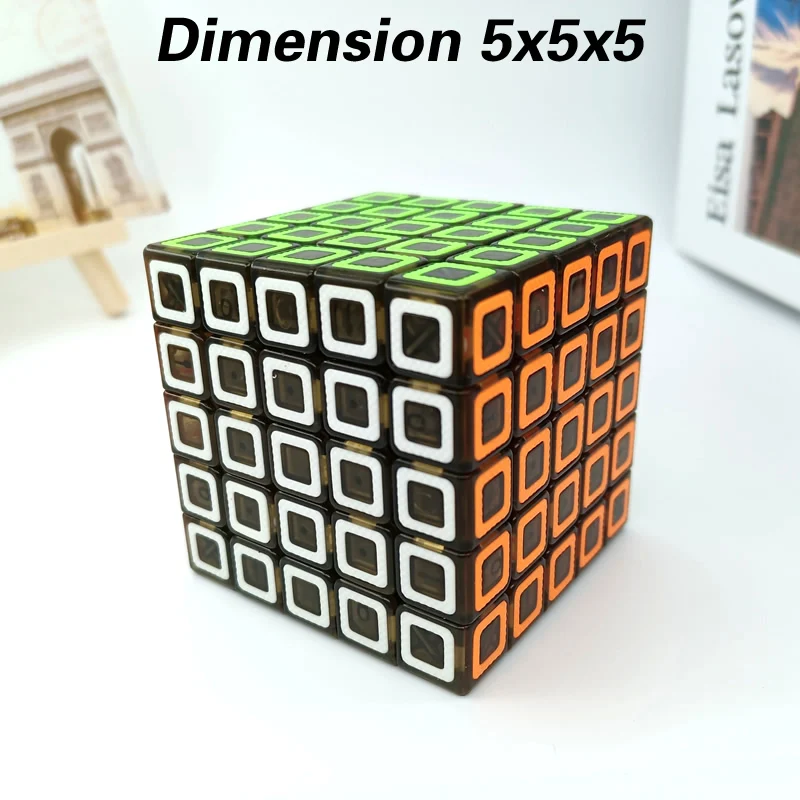 Размер 5x5x5 QYTOYS Magic Cube MoFangGe 5x5 Профессиональная неоскоростная извилистая