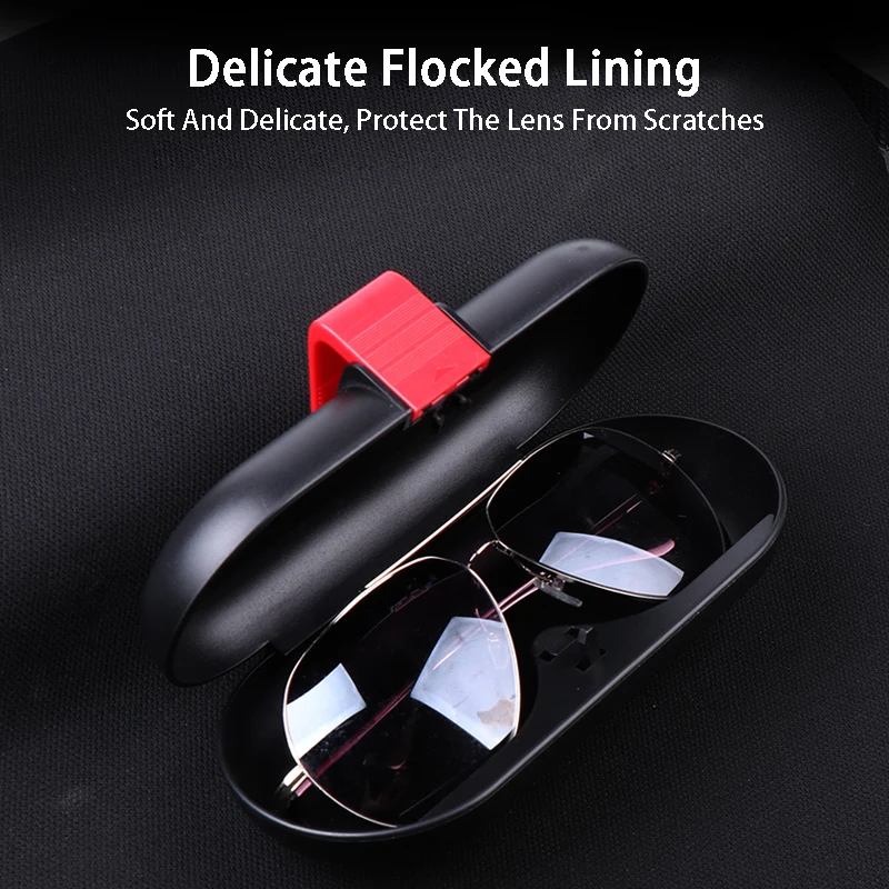 Интерьер автомобиля ABS Union Jack Солнцезащитный Чехол для очков чехол коробка