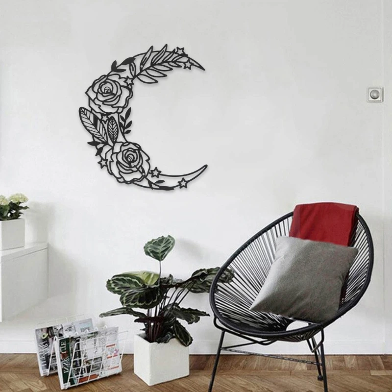 

Металлическая фаза Луны, подвесной орнамент, декоративные принадлежности