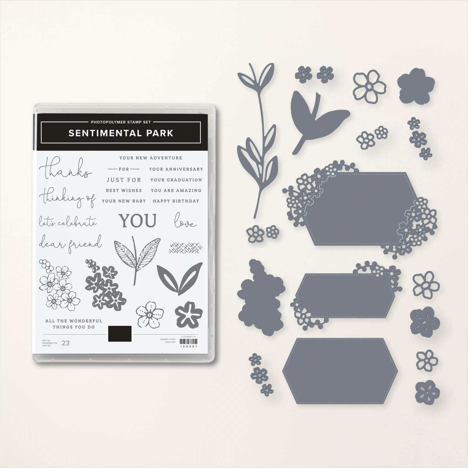 

2023 Jan. to Apr. New Catalog Flowers Clear Stamps Sets Leaf and Sentiment Words Metal Cutting Dies For DIY Greeting Card Making