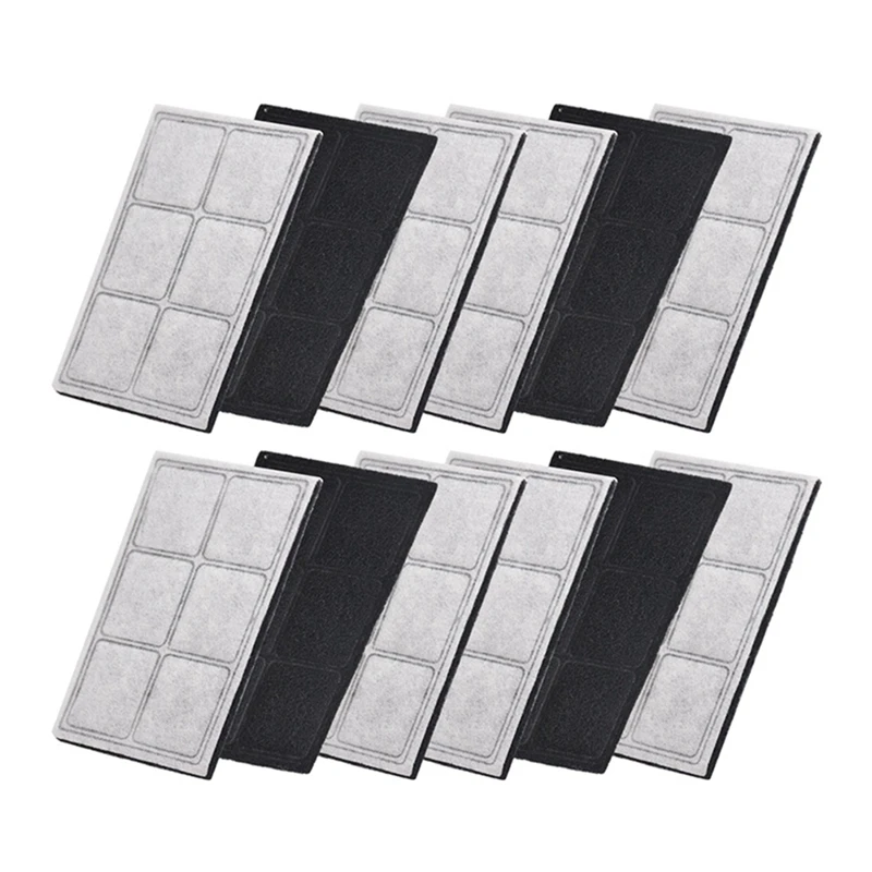 

12PCS Water Fountain Filters Replacement For Drinkwell Platinum Pets Cat Dogs Water Drinking Fountain Dispenser