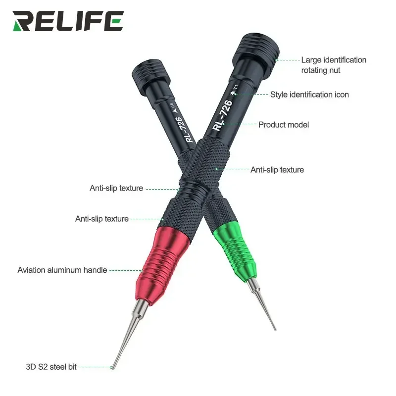 RELIFE RL-726A 3D прецизионная динамометрическая отвертка с высокоточными магнитной