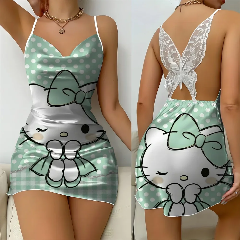 Женская пижама рисунок Микки и Минни летняя женская одежда для сна без рукавов