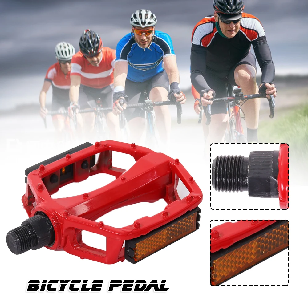

Hot Bike Pedals Bicycle Replacement Outdoor Bearing Flat Pedal Mountain Bike Pedals Platform Flat Pedals Colorful Cycling Pedal
