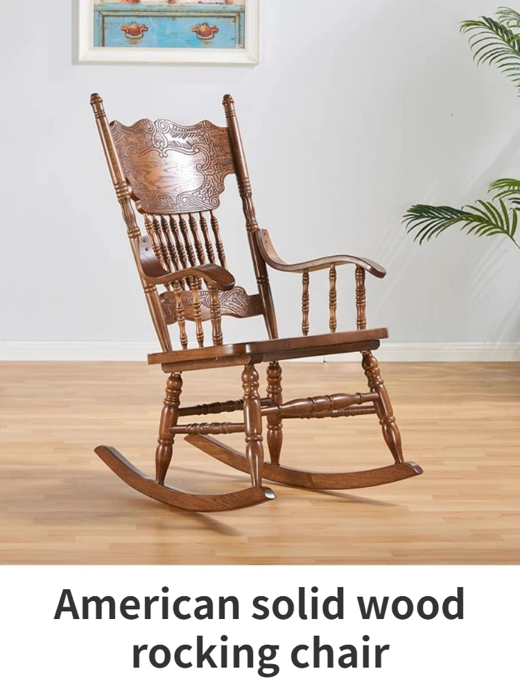 Винтажное кресло для отдыха деревянное взрослых